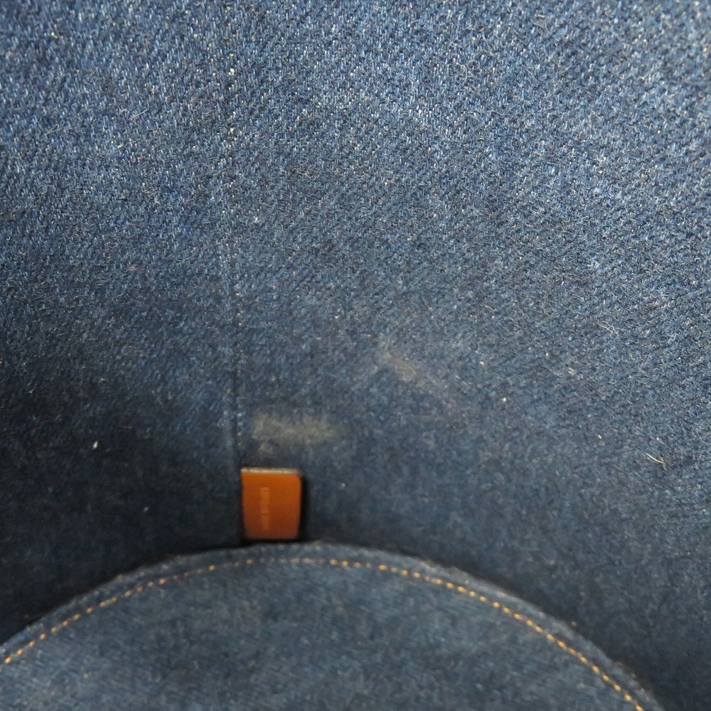 CELINE Bucket Bag Denim Leather Blue - Picture 7 of 11